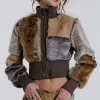 Soho Faux Fur Bomber Jacket-Jaded London Hot