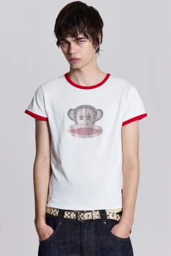 Starry Eyed Julius Ringer Tee-Jaded London Flash Sale