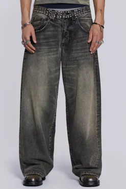 Stud Colossus Jeans-Jaded London Cheap