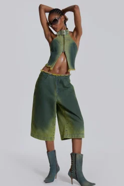 Toxic Denim Top-Jaded London Flash Sale