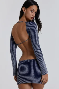 Tribeca Backless Mini Dress-Jaded London Best