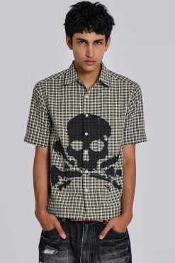 Wasted Check Shirt-Jaded London Online