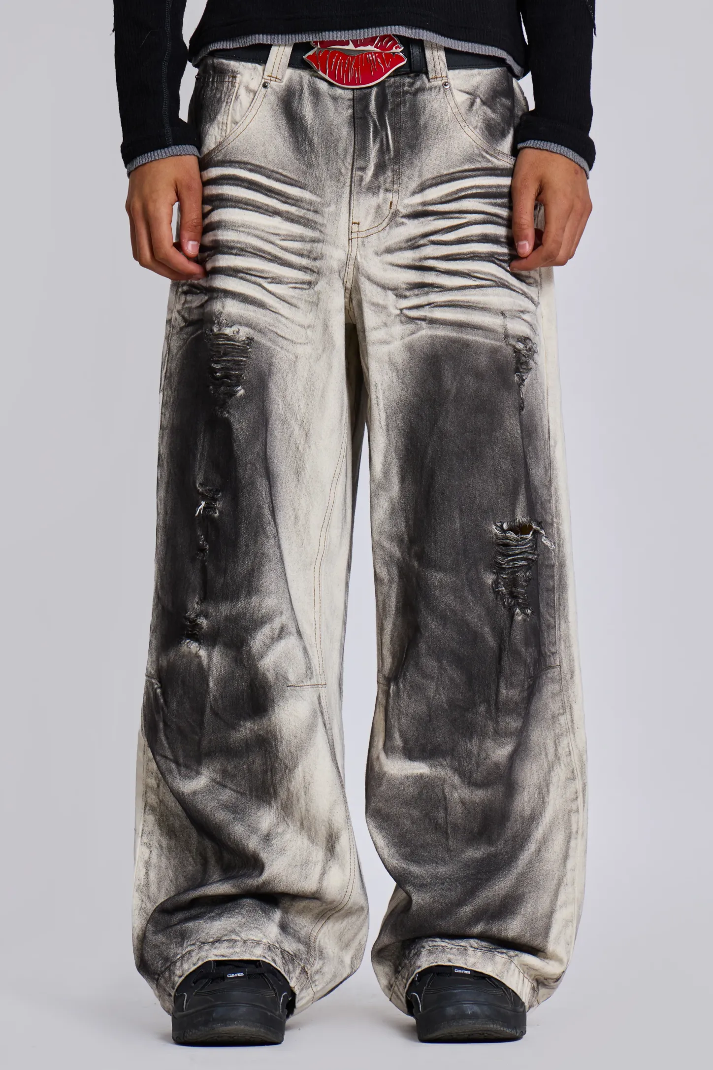Watercolour Colossus Jeans-Jaded London Cheap