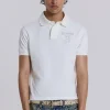 White Frat Polo Shirt-Jaded London Best