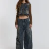 Zenith Double Layer Seam Colossus Baggy Jeans-Jaded London Outlet