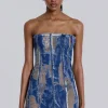 Zion Denim Corset Mini Dress-Jaded London Store